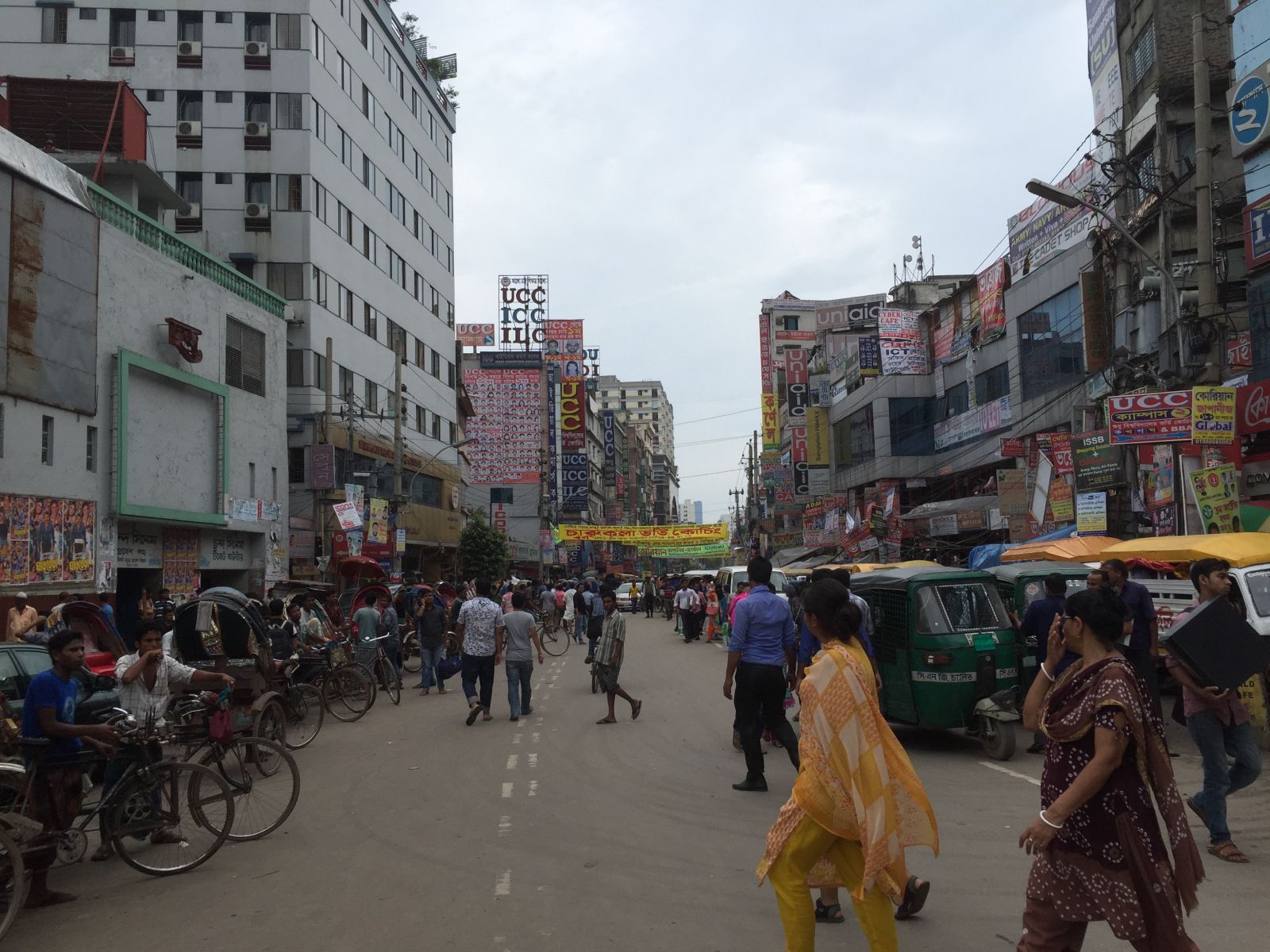 首都达卡街景>